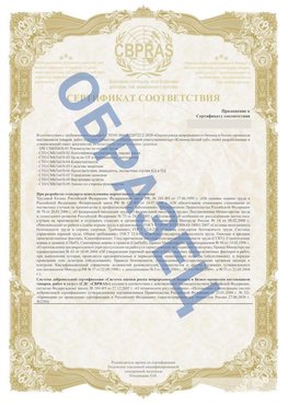 Образец Приложение к СТО 01.064.00220722.2-2020 Видное Сертификат СТО 01.064.00220722.2-2020 